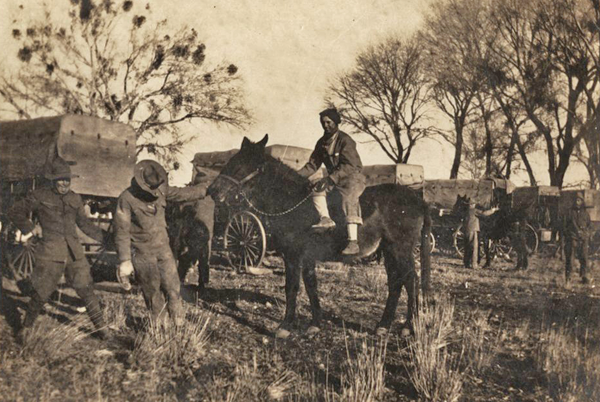 US relaxing behind the lines ww1mus