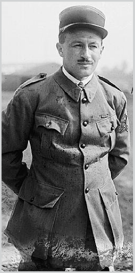 Captain Thenault - Commanding Officer of the Lafayette Escadrille