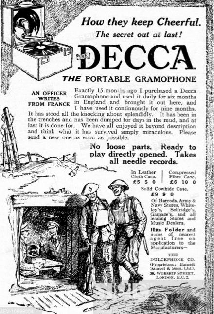 Decca advertisement
