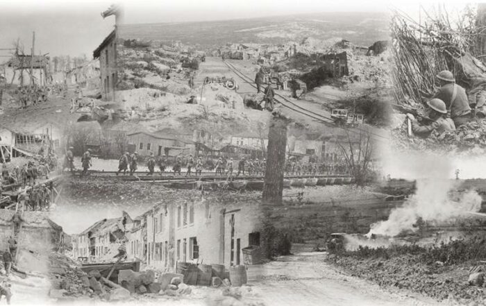 WWI photo collage