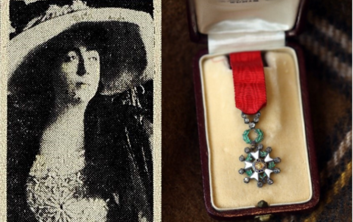 Margaret Brown with Legion of Honor
