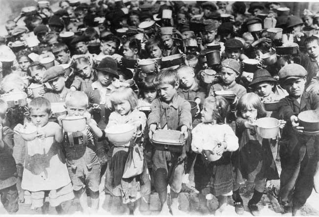 Polish Children fed by ARA