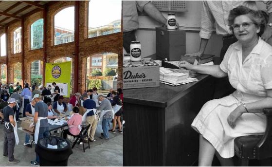 (Right) DUKE MAYONAISE COMPANY Founder, Eugene Duke; (left) VisitGreenvilleSC