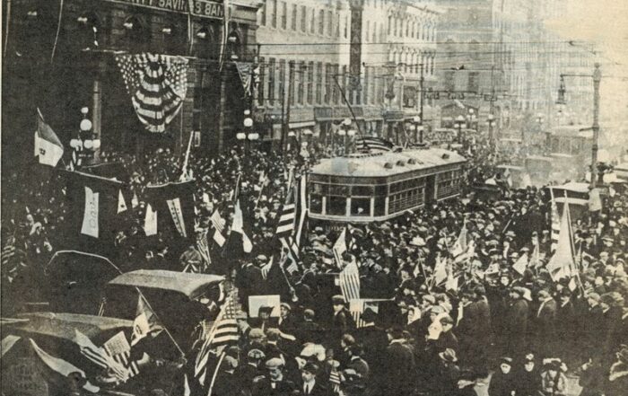 Syracuse street cars 1918