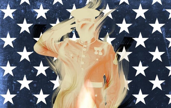 Illustration on Veterans Day by Linas Garsys/The Washington Times