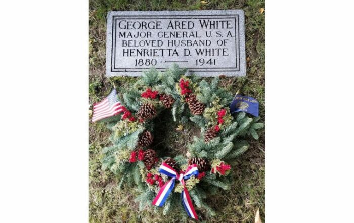 George Ared White headstone