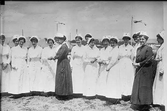 American Nurses in Rouen, France during World War I