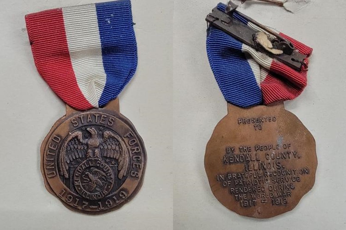 Kendall County medal