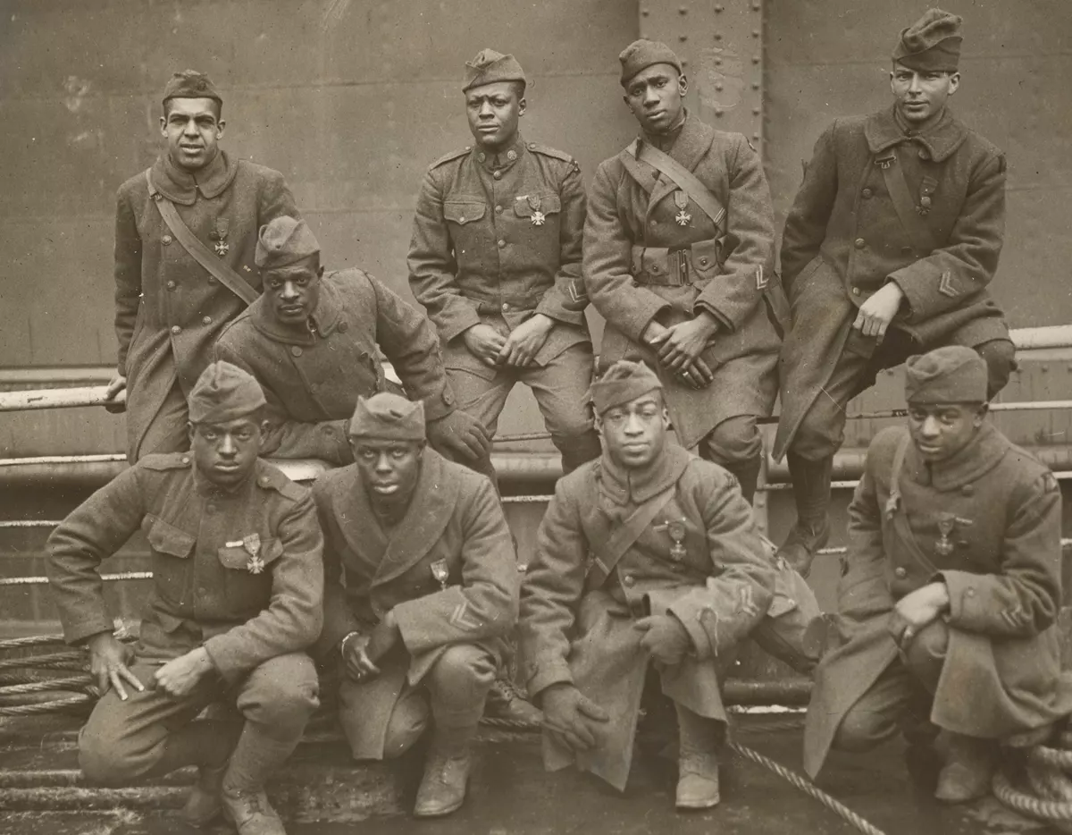 369th Infantry group photo