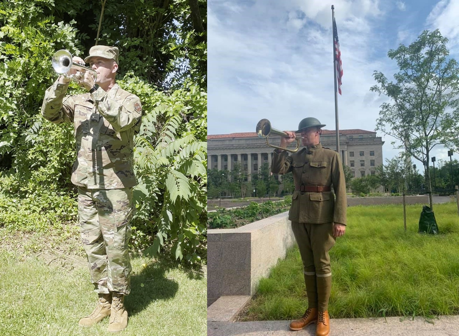 two photos of John Schmitt