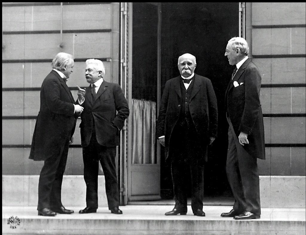 Famous "Big Four" photograph