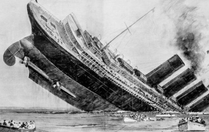 Lusitania sinking