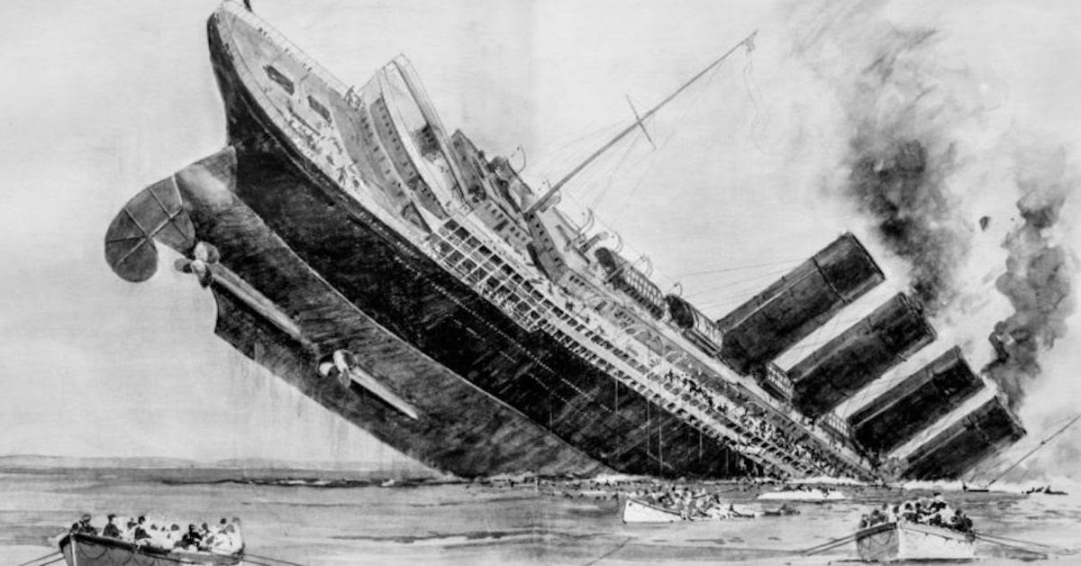 Lusitania sinking