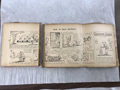 WWI cartoons from Stars and Stripes newspaper