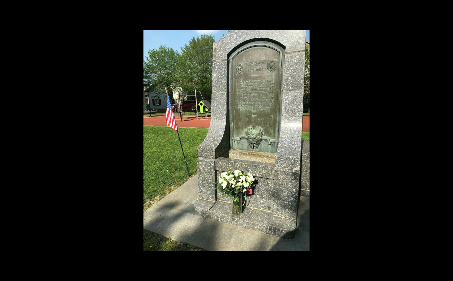 CT Memorial fountain