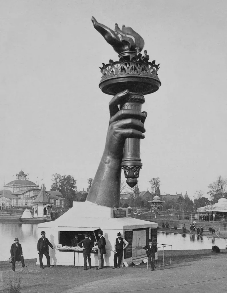 Black Tom explosion on July 30, 1916 made Lady Liberty's torch off