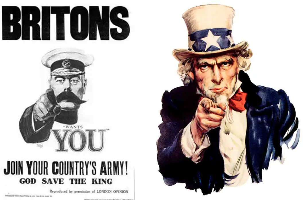 why were propaganda posters used in world war 1