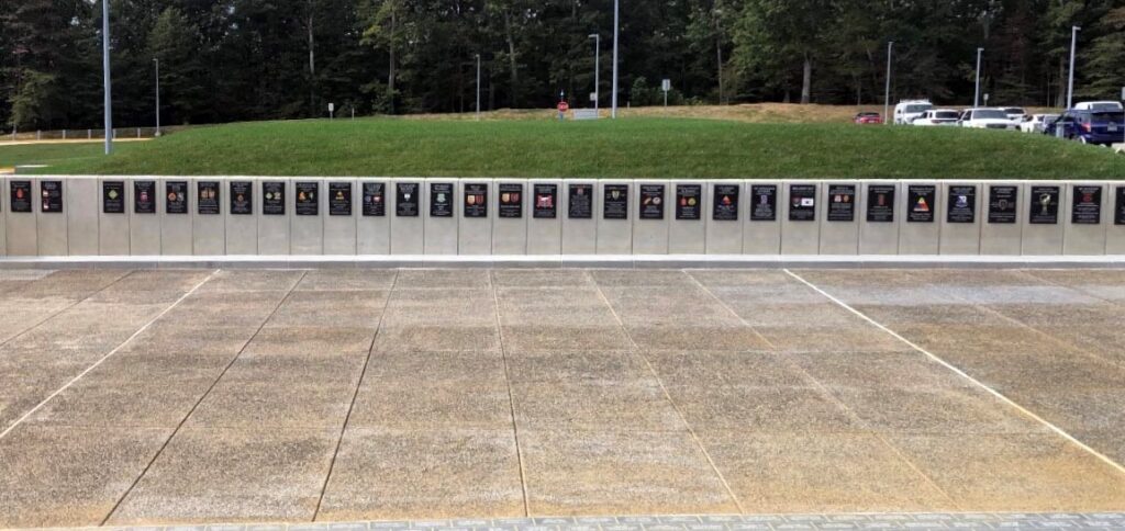 Unit Tribute Plaques at NMUSA