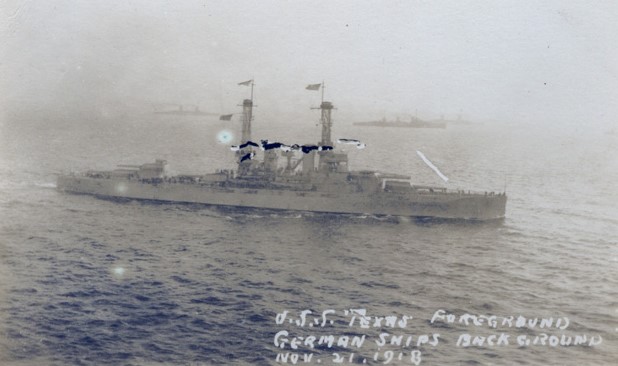 USS TEXAS 1918