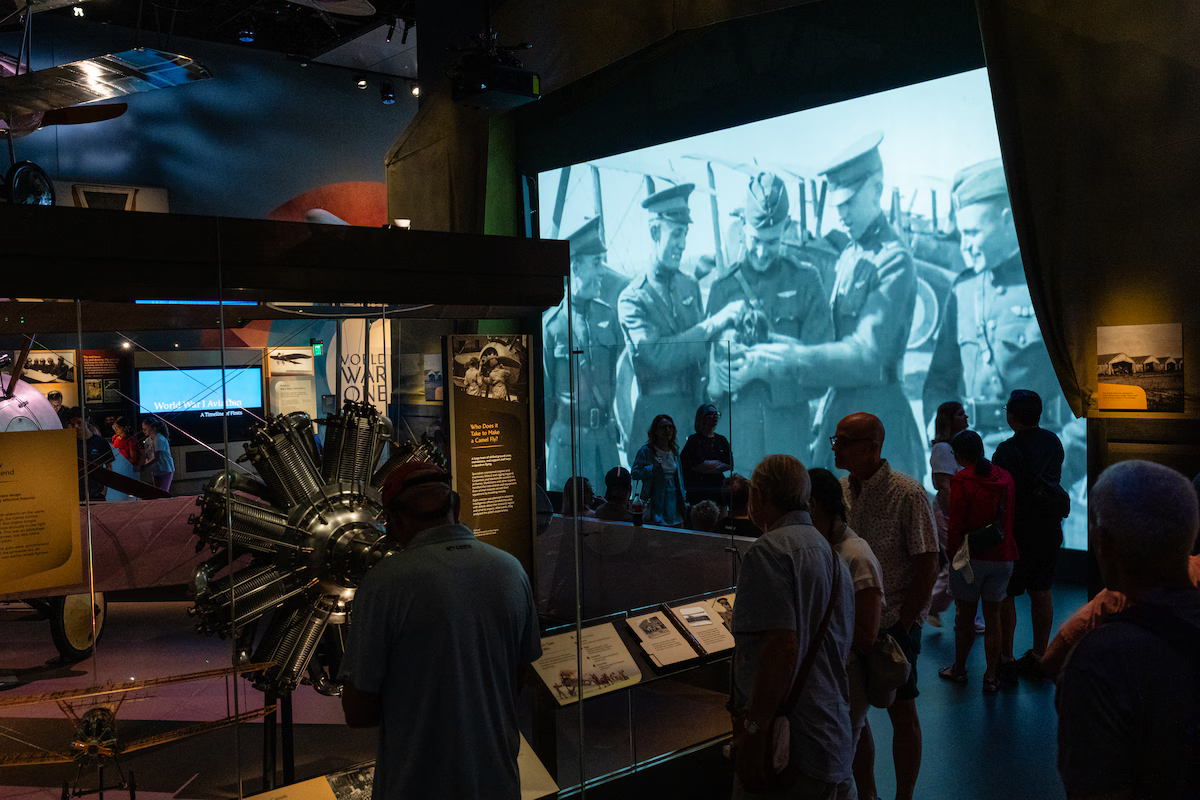 Smithsonian WWI exhibit