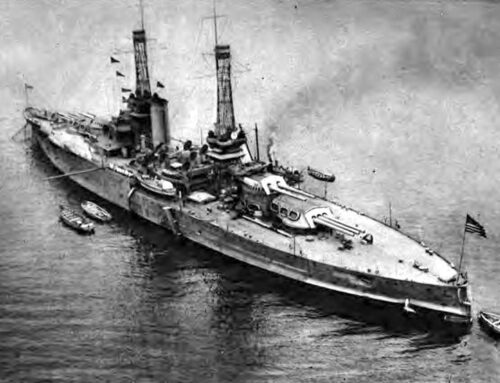 Photographs Of The Only American Battleship To Survive Pearl Harbor: The WWI-era USS Nevada