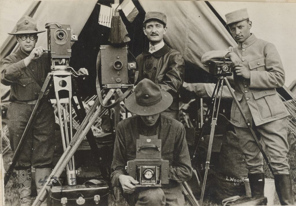 American and French photographers WWI