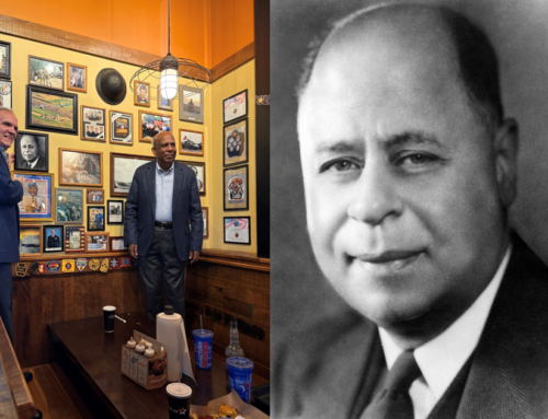 Dr. Frank Erdman Boston, a World War I veteran, honored with a Permanent Portrait at Mission BBQ