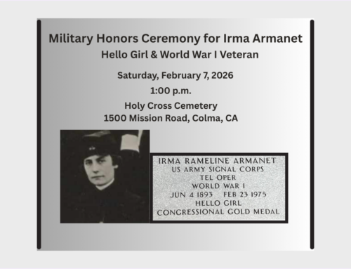 Ceremony for WWI Woman Veteran Irma Armanet Buried in Unmarked Grave