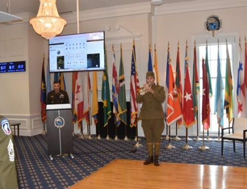 Doughboy Foundation bugler featured at new Army Brigadier General’s promotion ceremony August 14