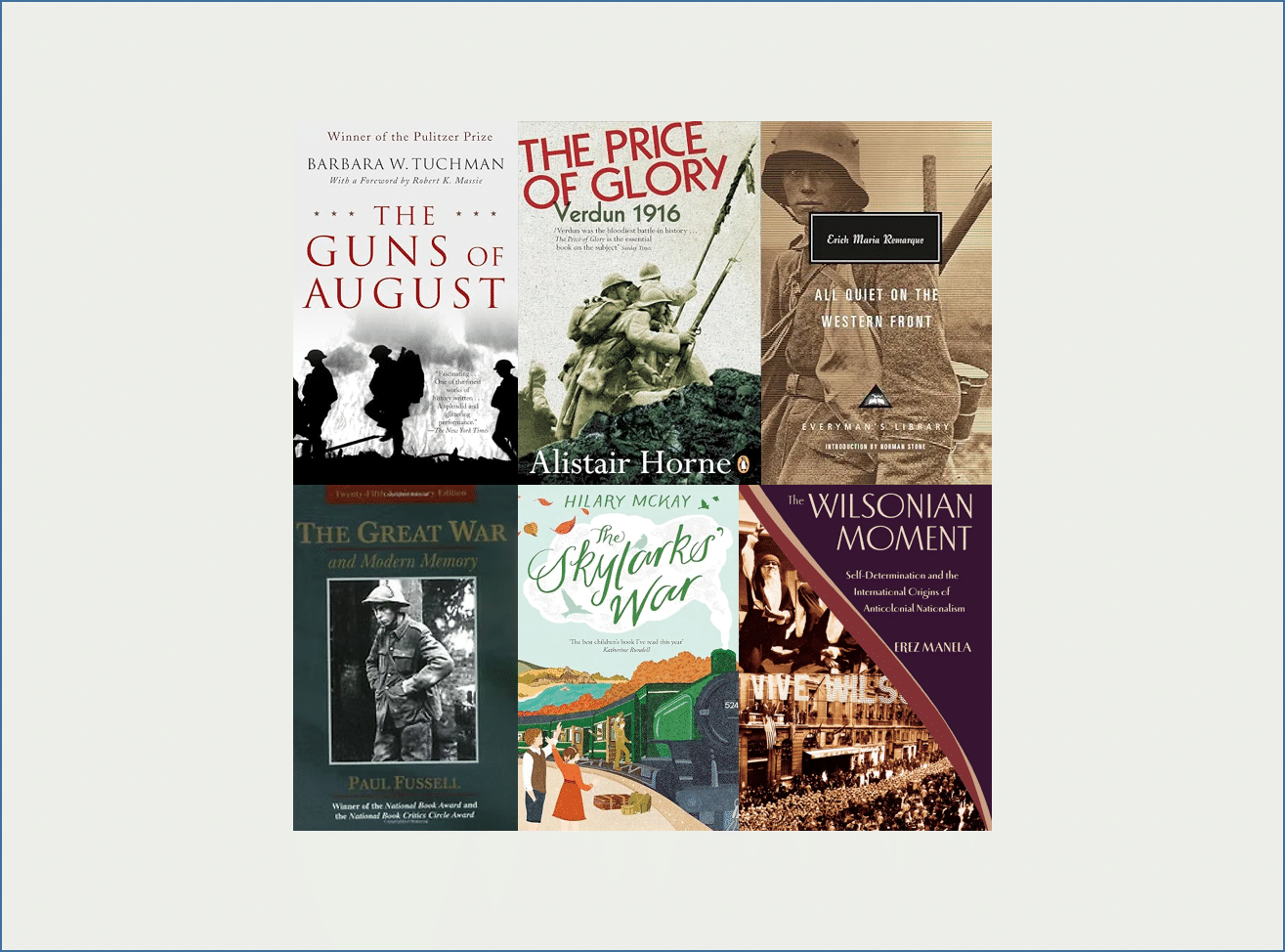 Books Based On World War 1